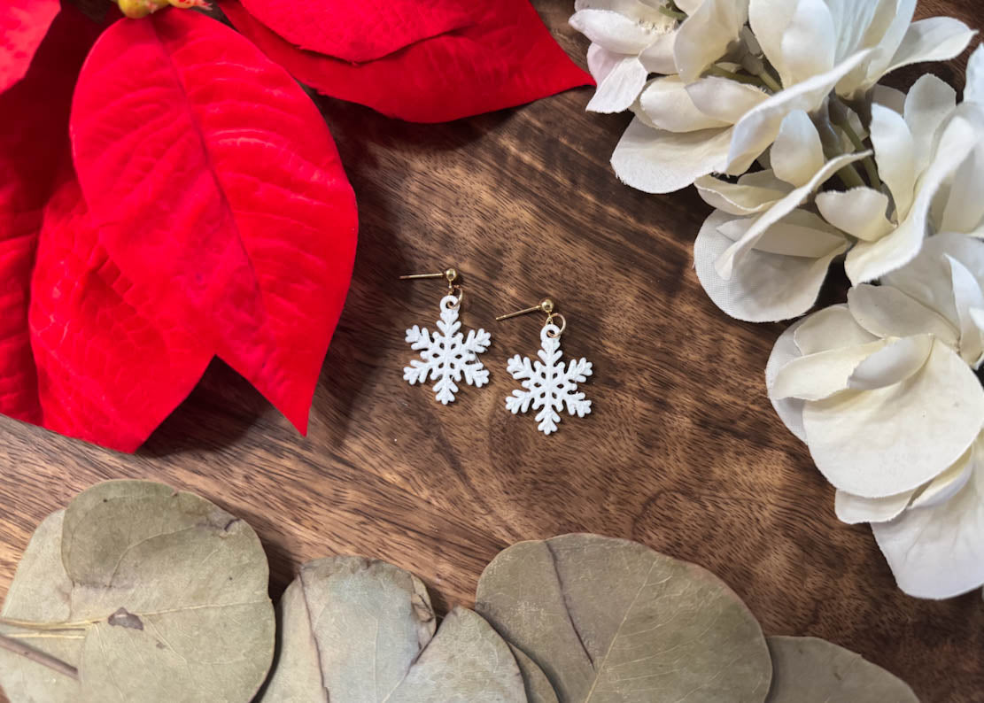 MINI Snowflake Earrings