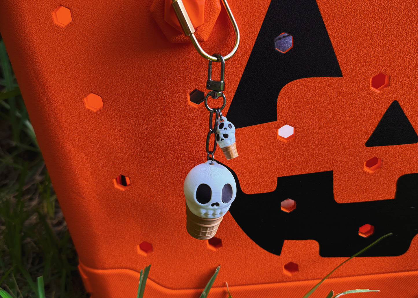 Eye Scream Dangle Bag Charm