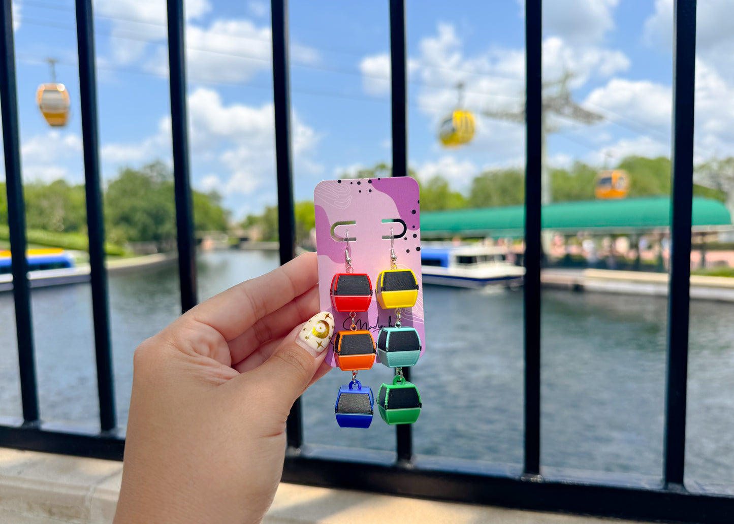 Sky Way Dangle Earrings