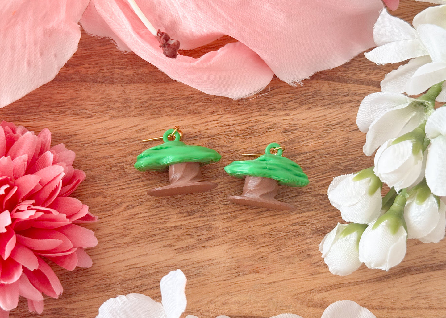 Animal Tree Earrings