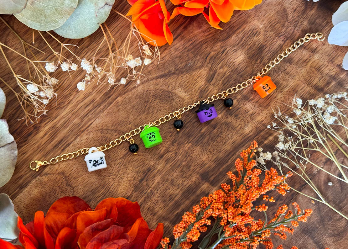Monster McBucket Charm Bracelet