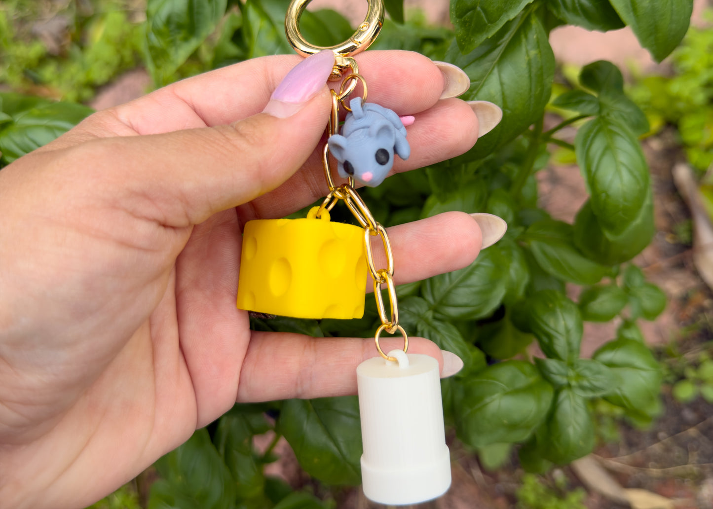 Tiny Chef Dangle Bag Charm