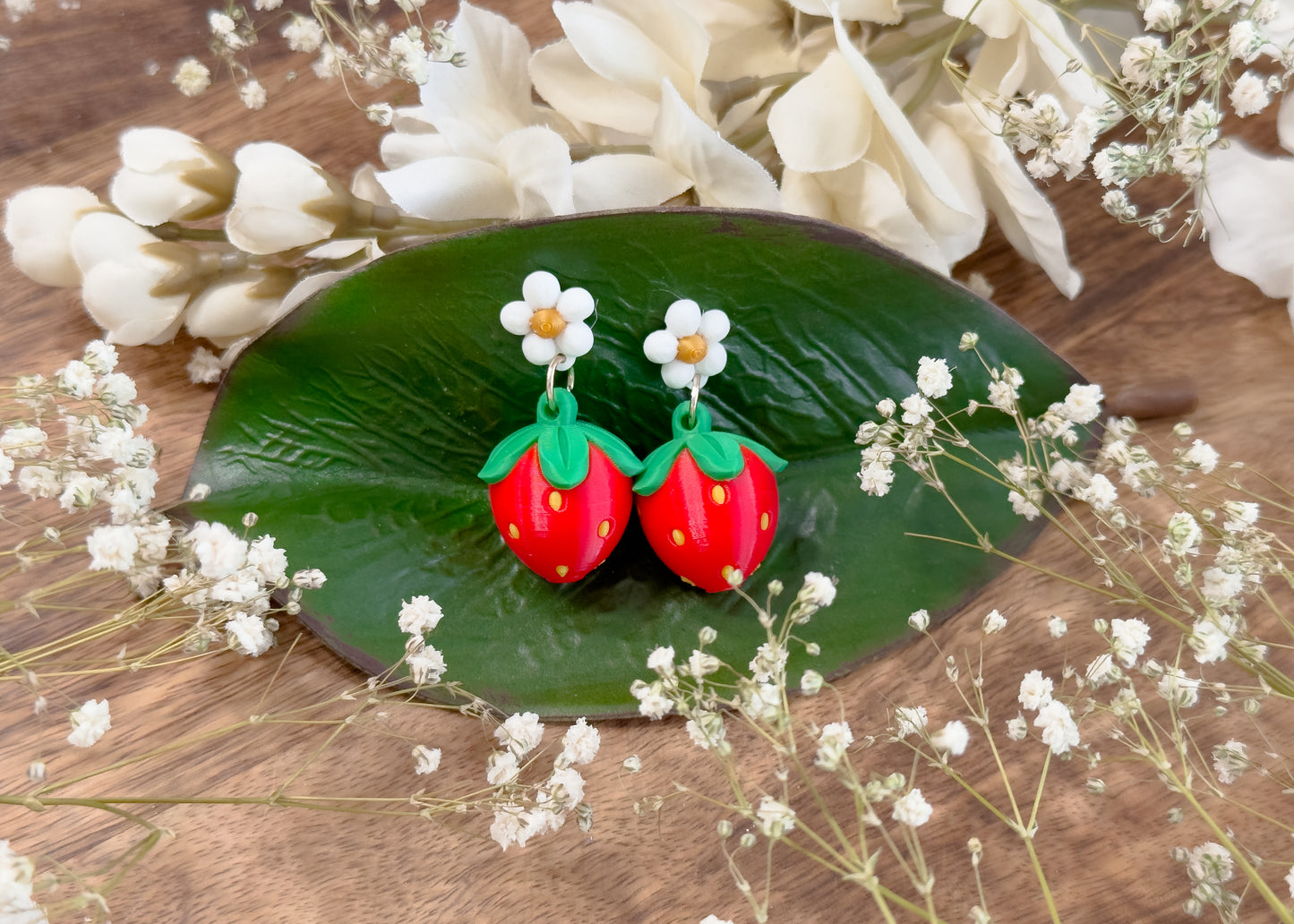 Strawberry Earrings