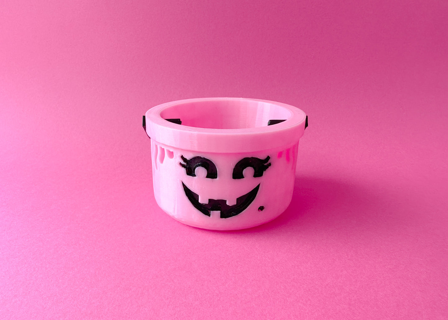 Pink Witch Bucket Planter/Container