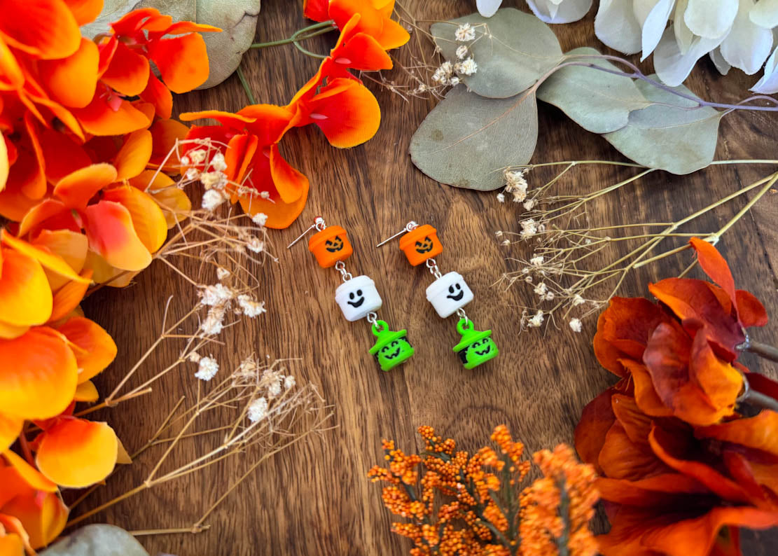 Teeny McBucket Dangle Earrings