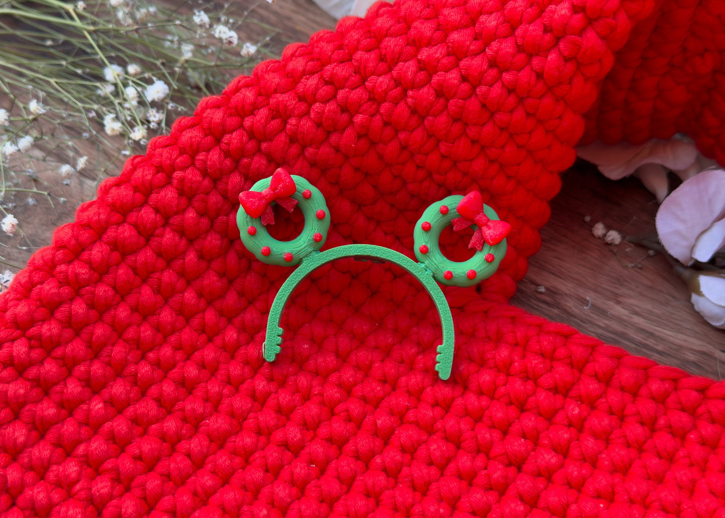 MINI Wreath Bag Plush Ears