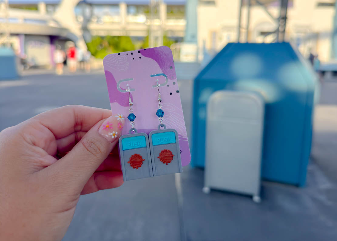 Future Trash Can Earrings