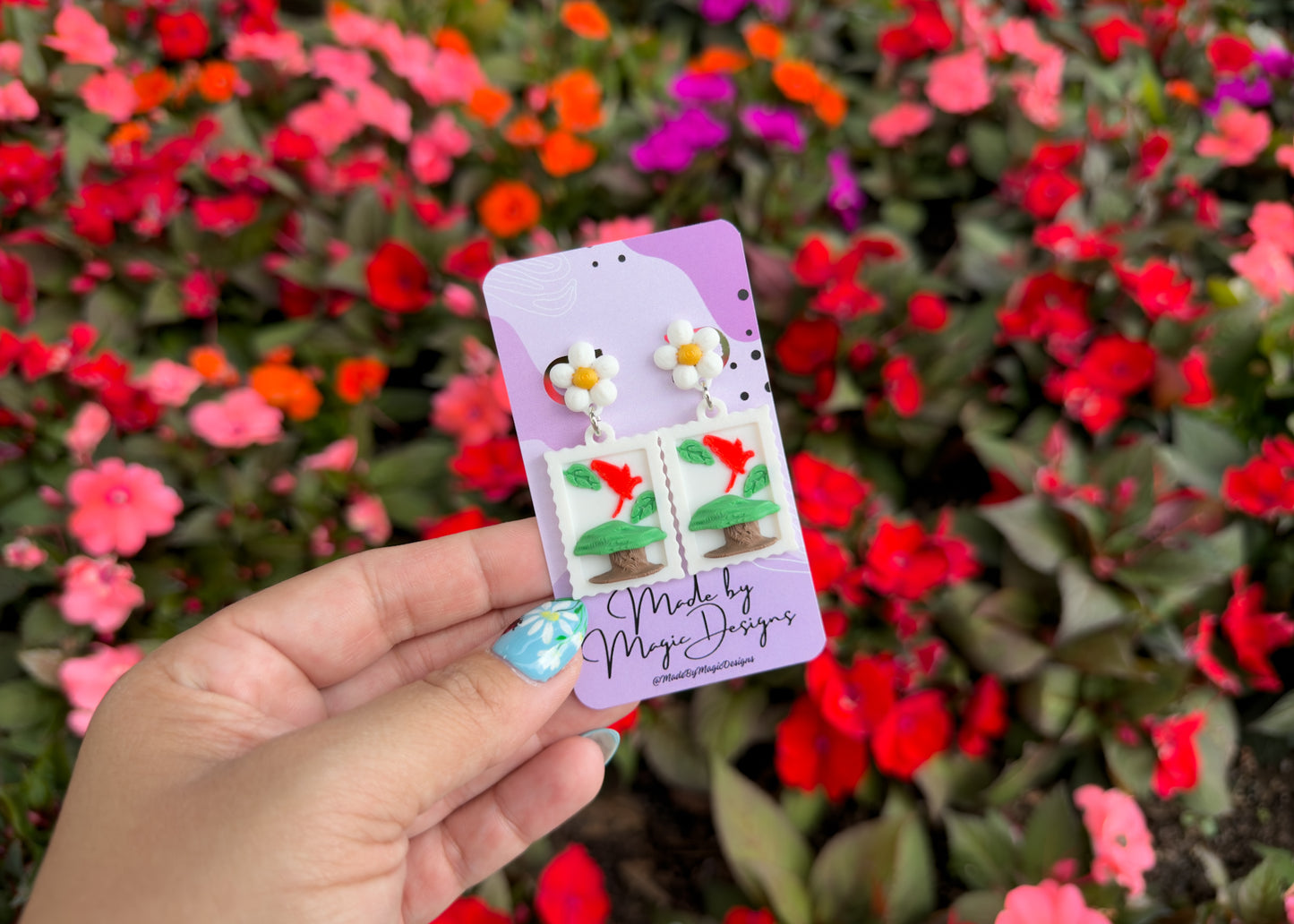 Animal Park Stamp Earrings