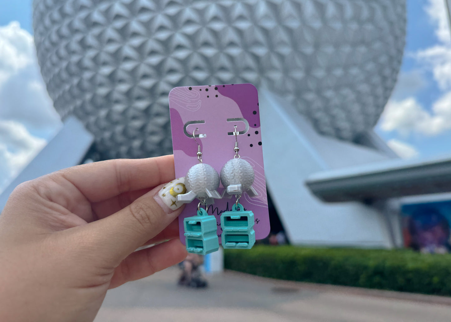 Spaceship Ride Earrings