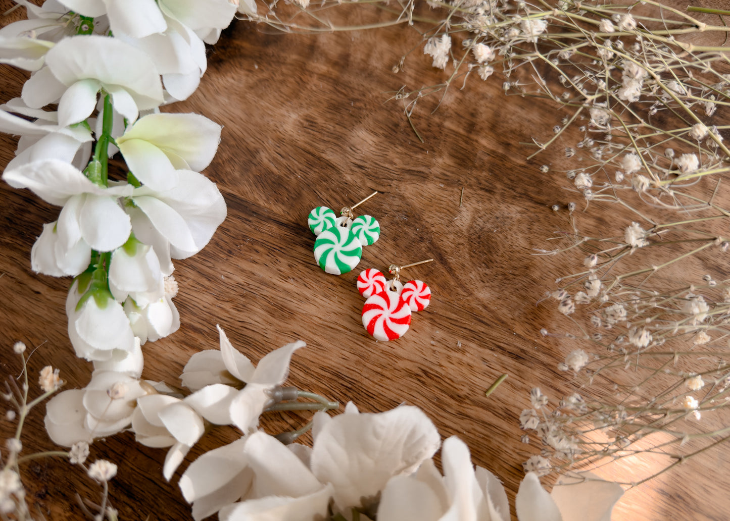 MINI Peppermint Mouse MIX Earrings