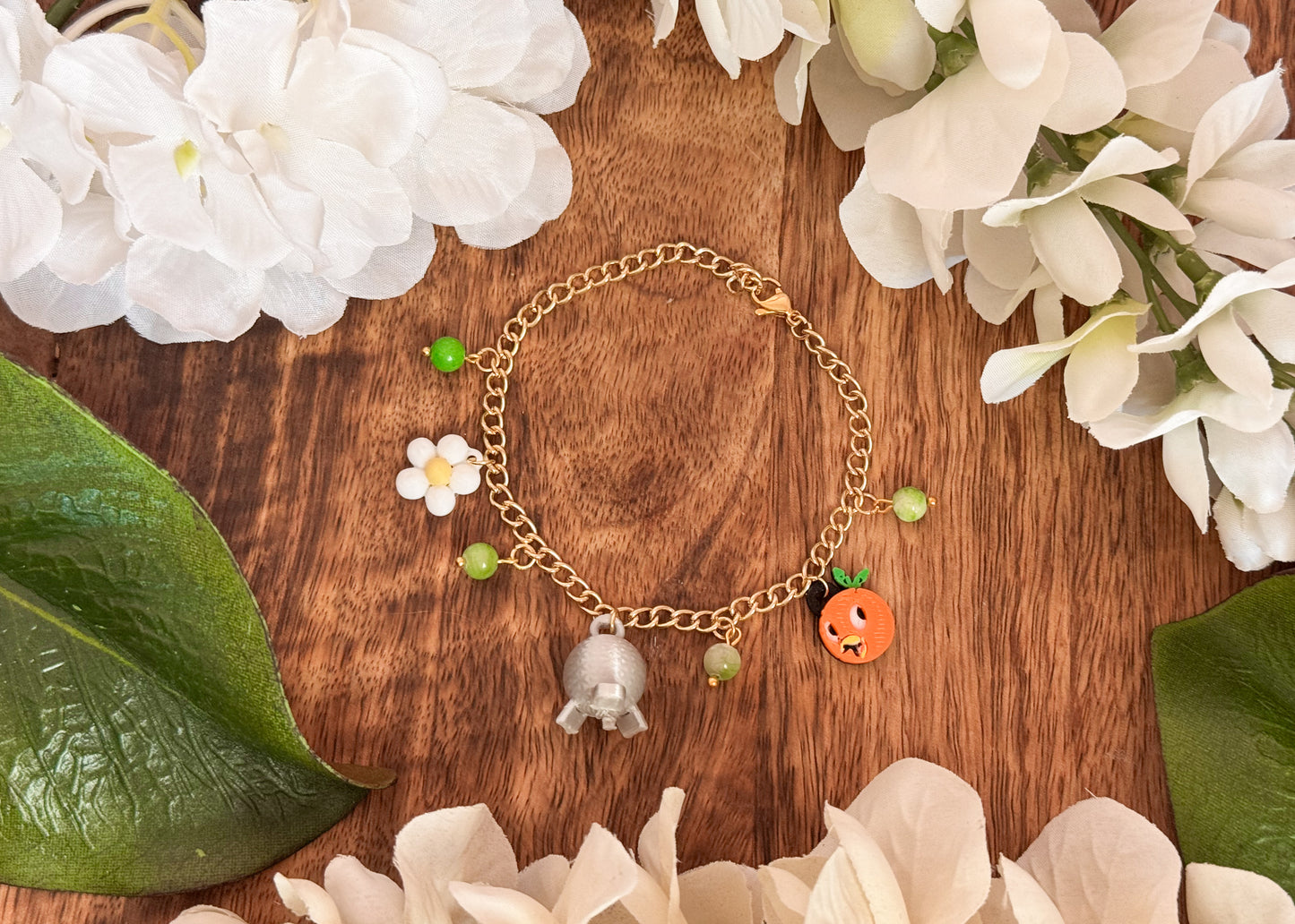 Flower Festival Charm Bracelet