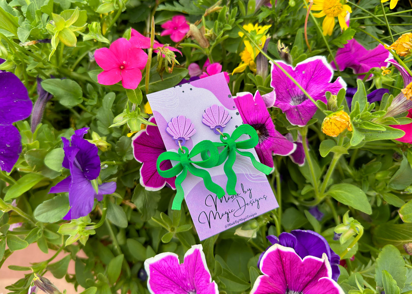 Mermaid Bow Earrings