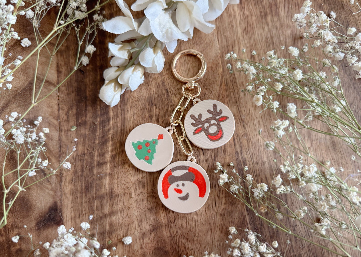 Christmas Cookie Dangle Bag Charm