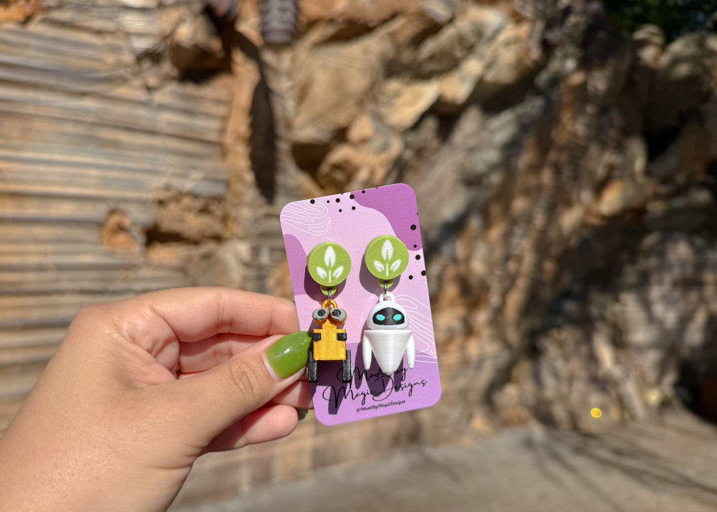 MINI Beep Boop Love Earrings