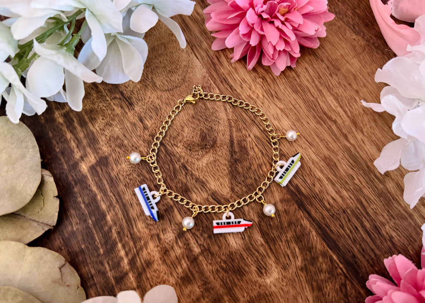 Monorail Charm Bracelet