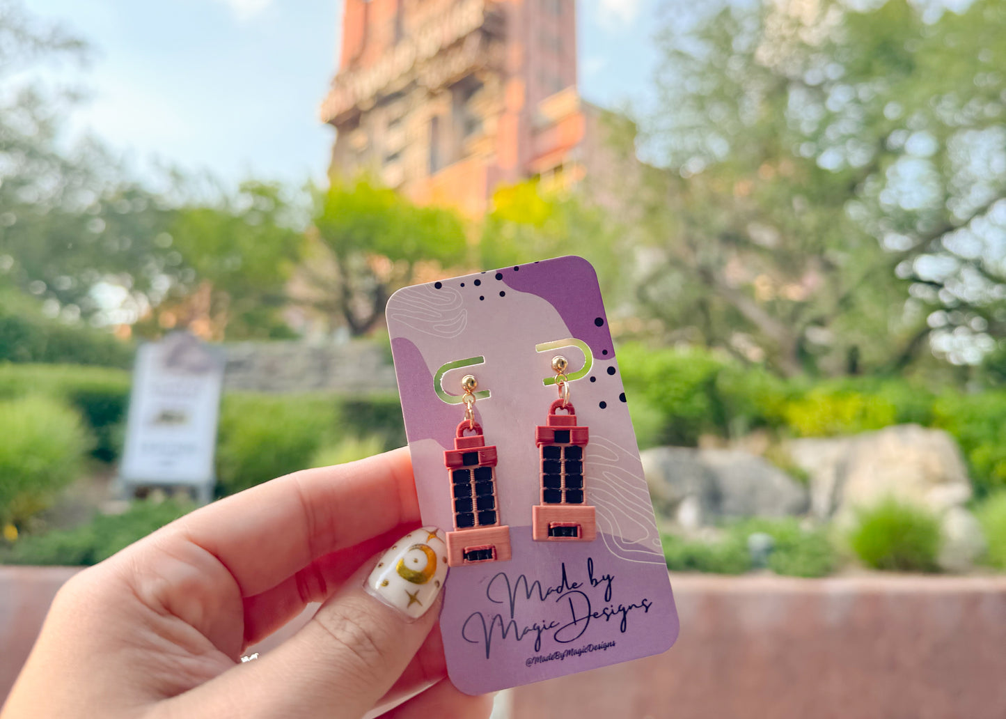 Twilight Tower Earrings