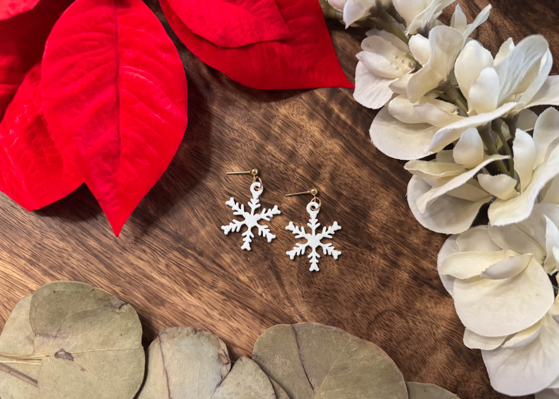 MINI Snowflake Mouse Earrings