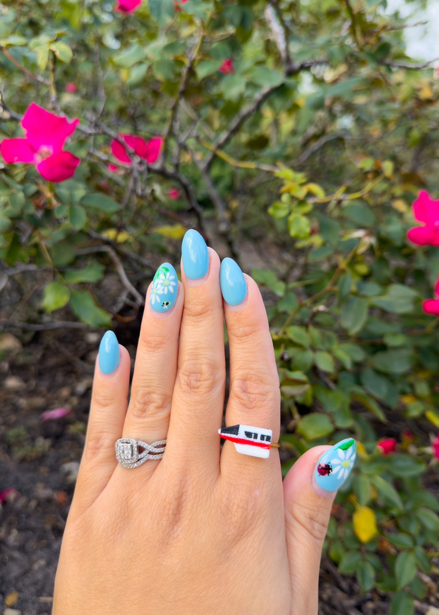 Blue Monorail Ring