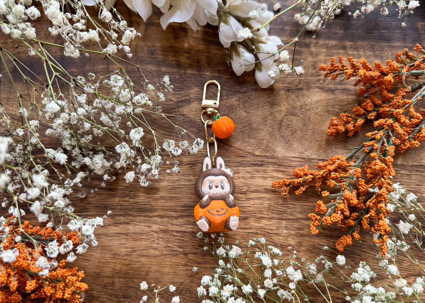Large Halloween Labu Monster Dangle Bag Charm