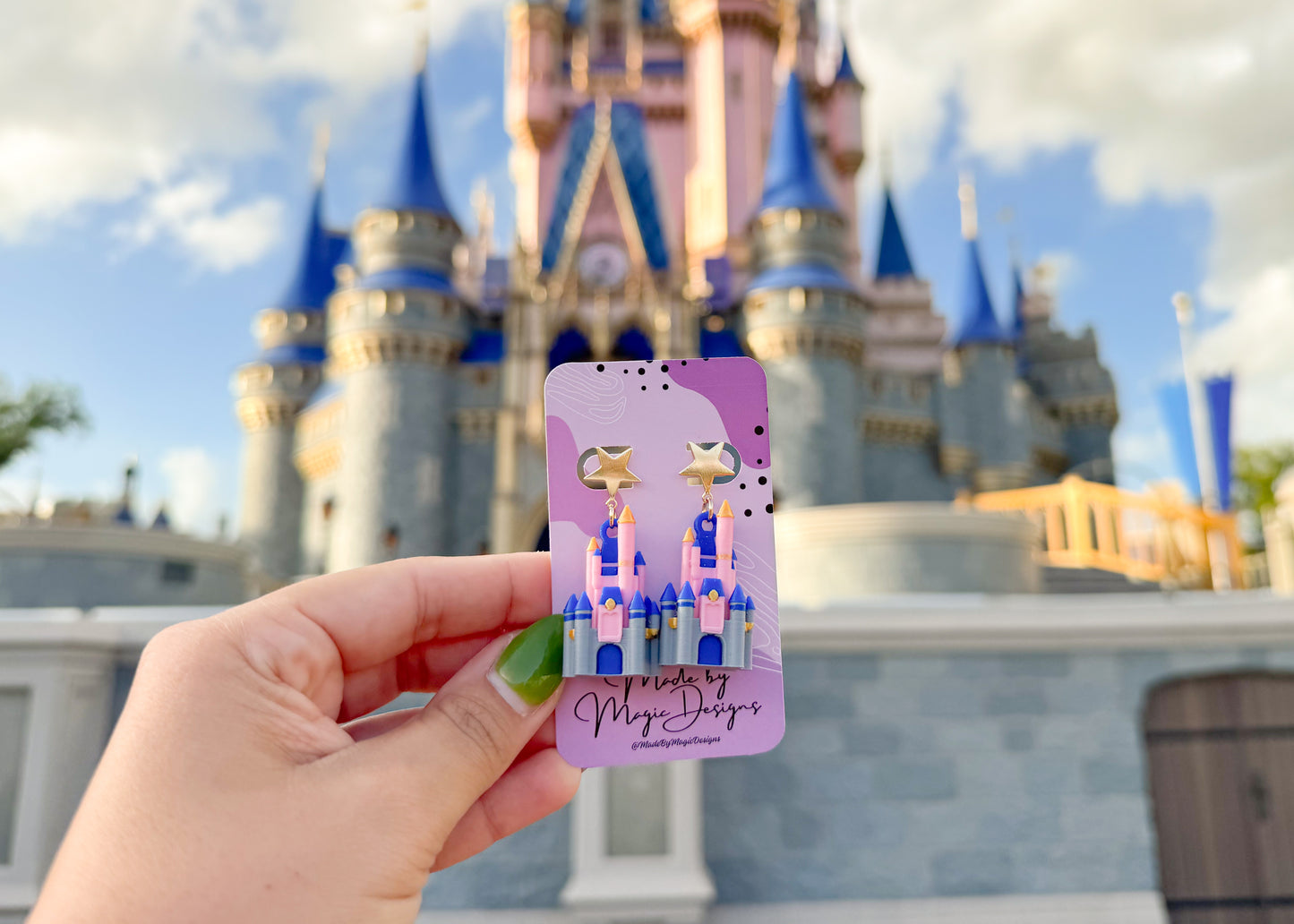 Castle Earrings