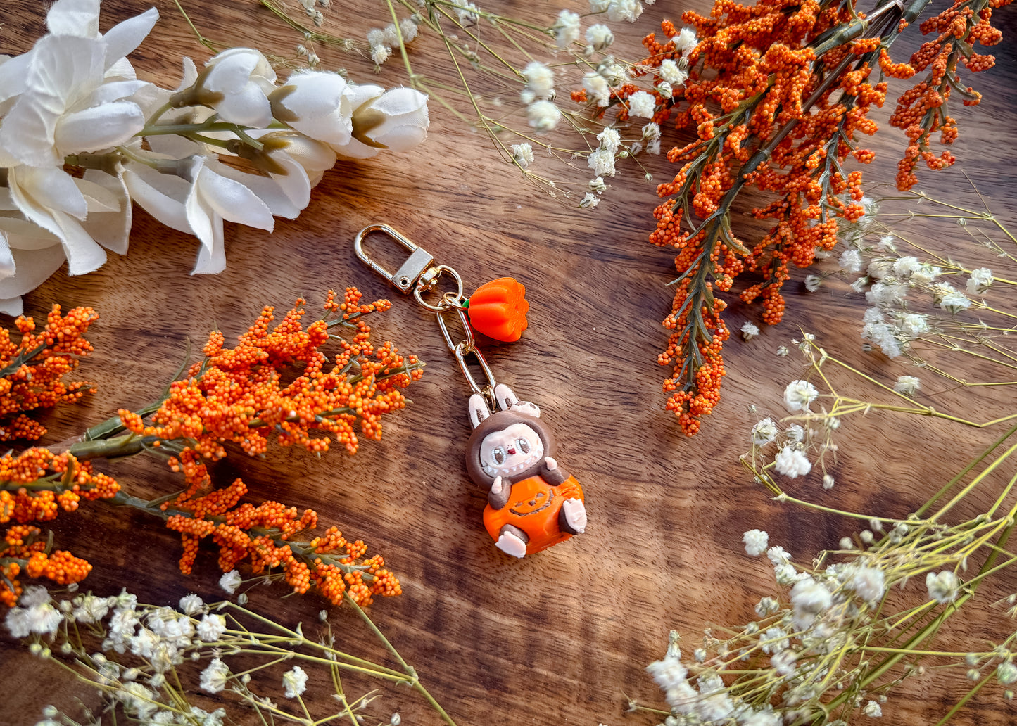 Halloween Labu Monster Dangle Bag Charm