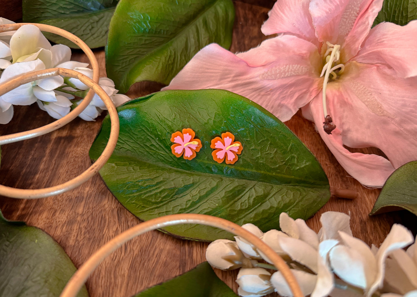 Amapola Tropical Stud Earrings
