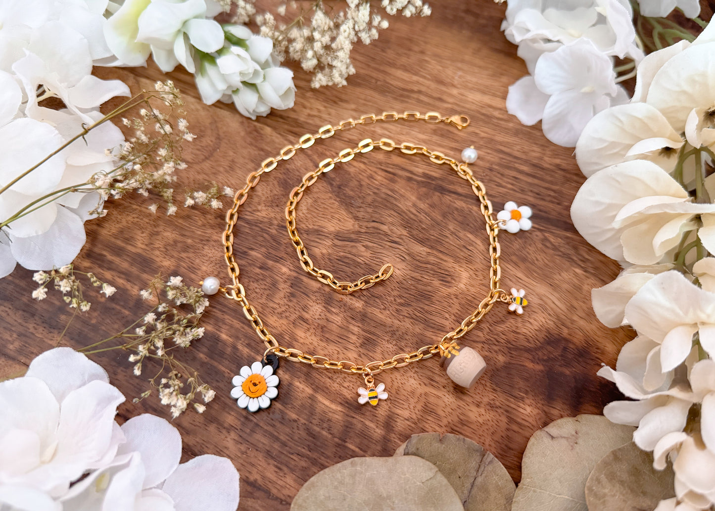 Pooh Bear Charm Necklace