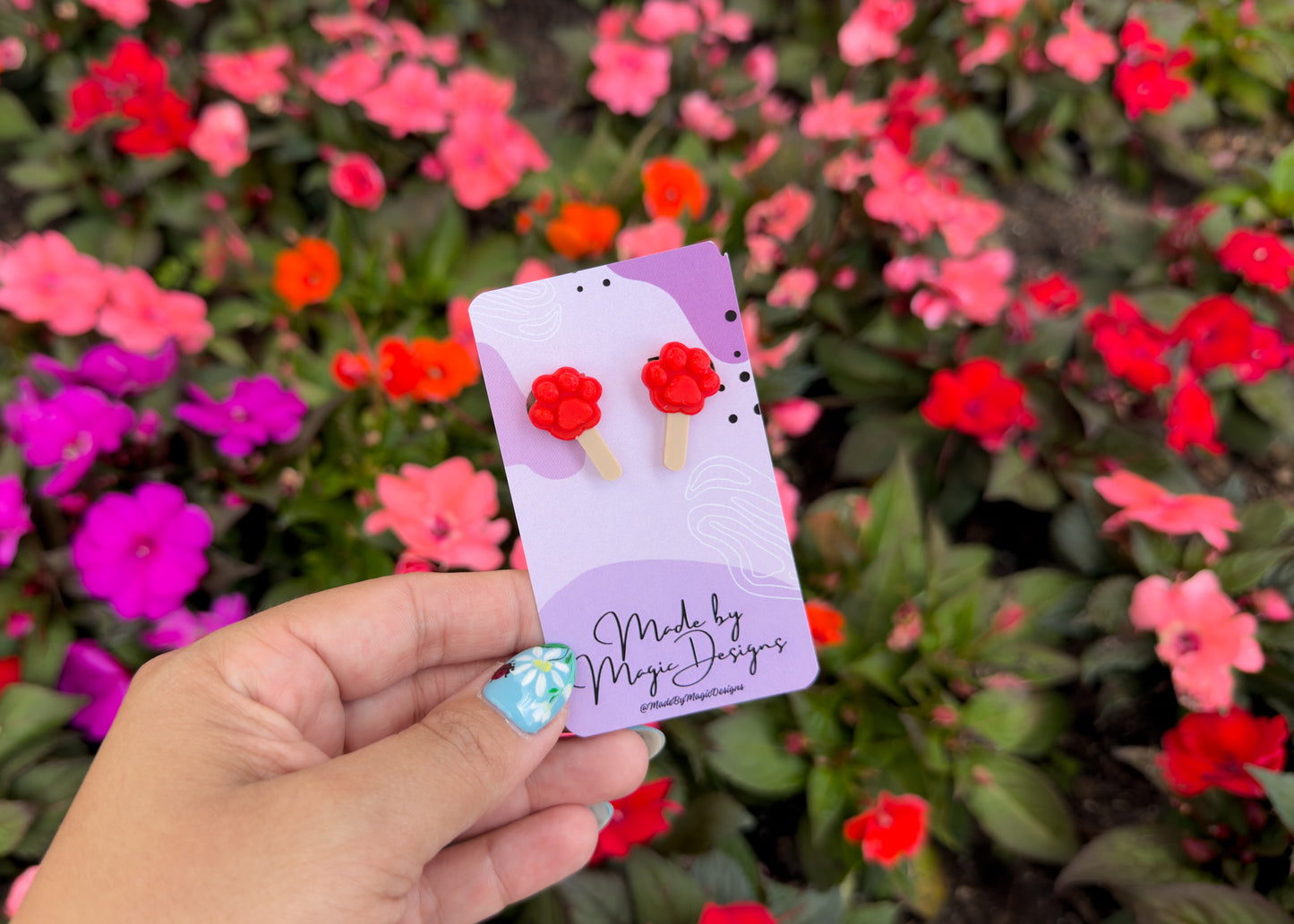 Pawpsicle Stud Earrings