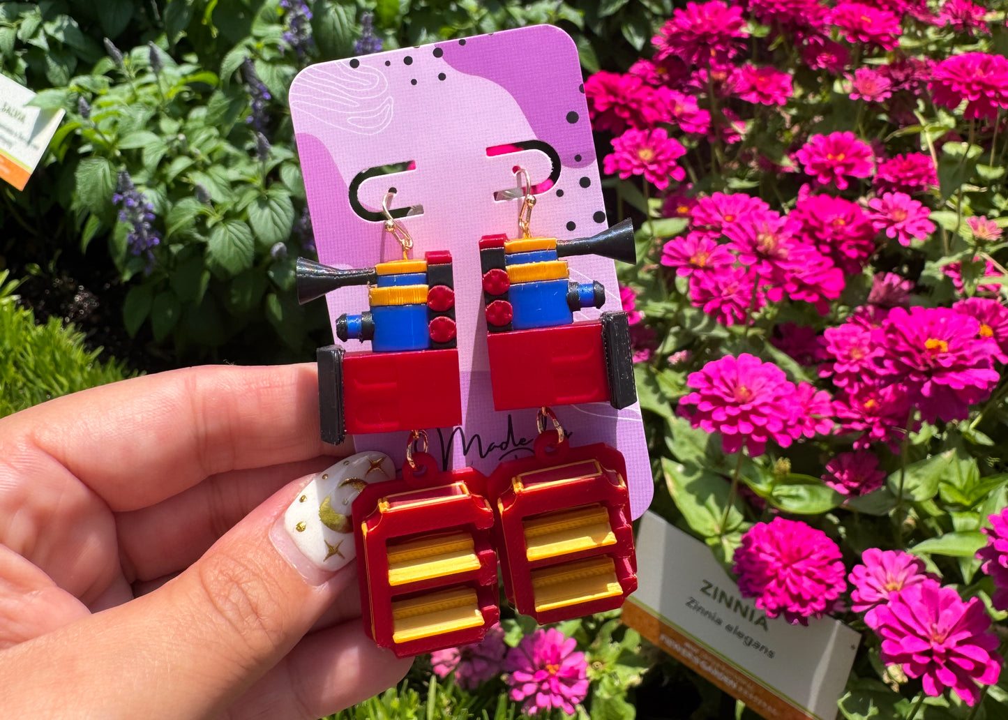 Railway Earrings