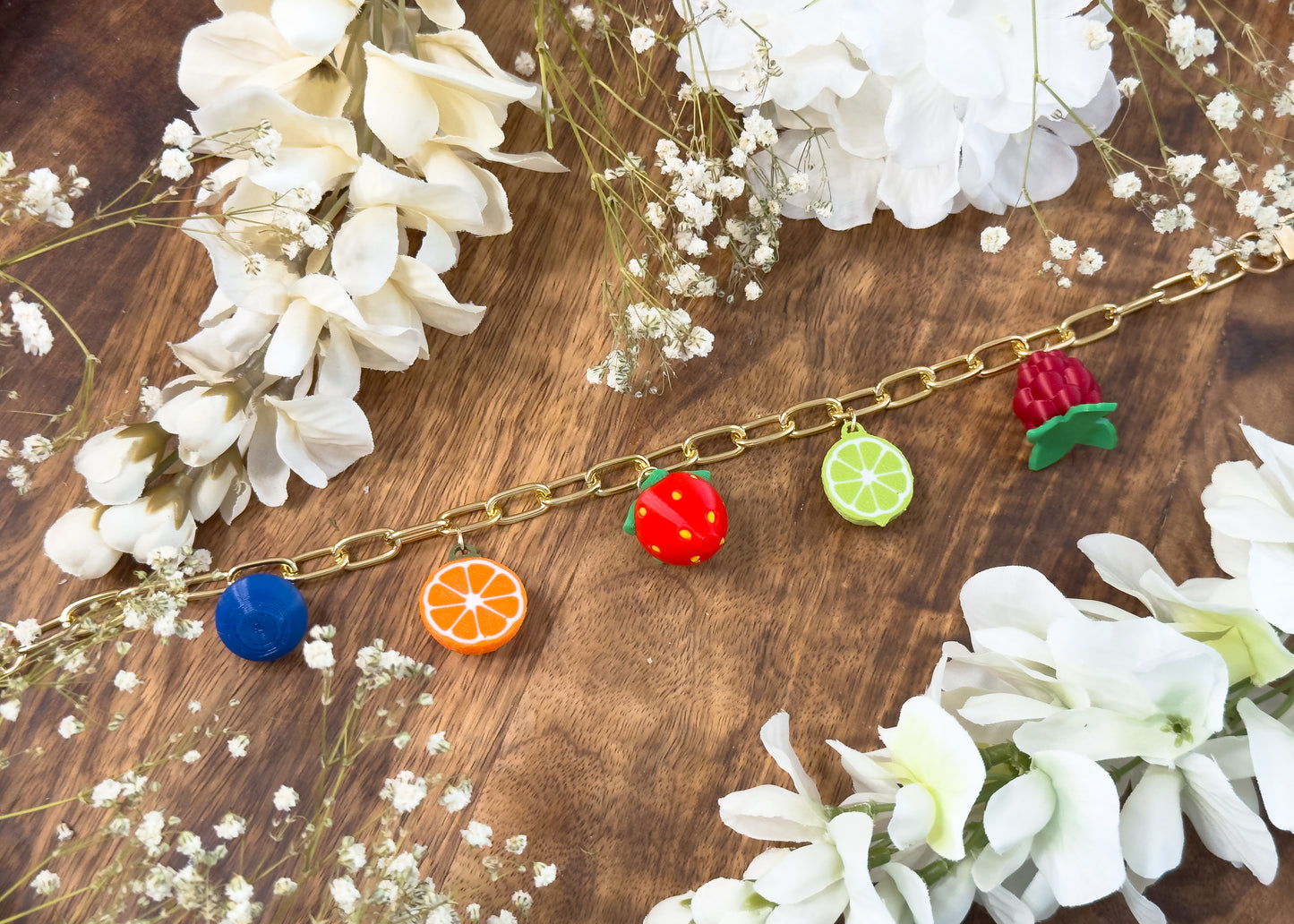 Fruits Bag Charm Chain