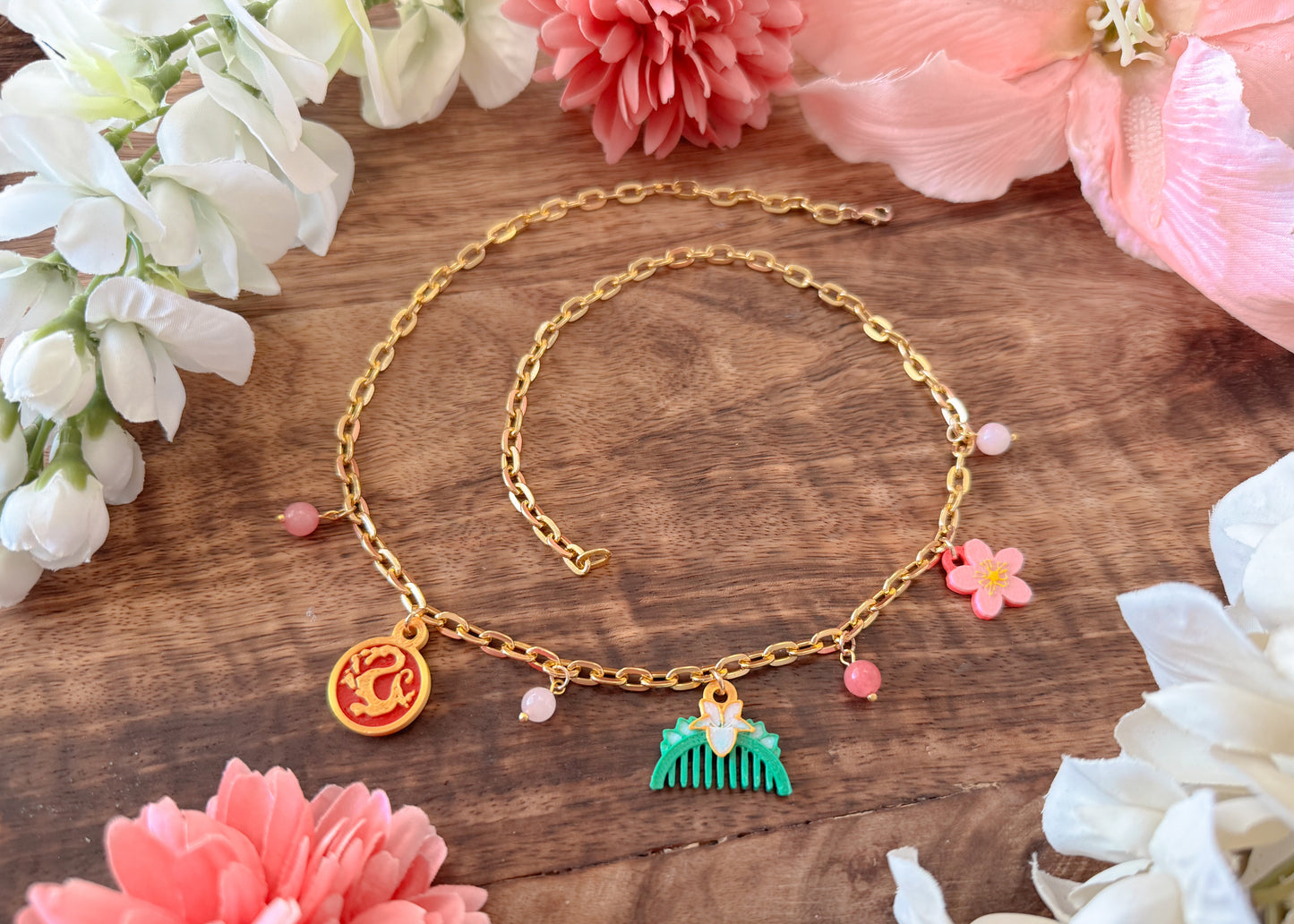 Warrior Princess Charm Necklace