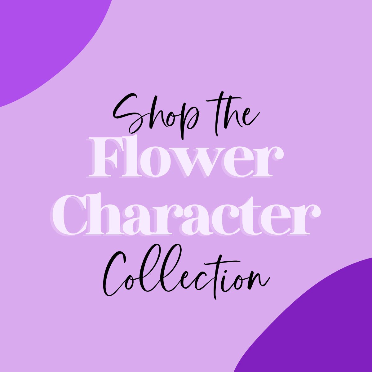 Flower Character Collection
