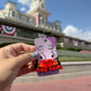 Main St Train Earrings