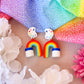 Art Festival Rainbow Earrings