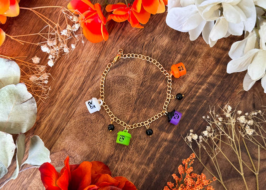 Monster McBucket Charm Bracelet