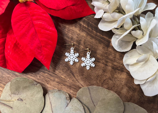 MINI Snowflake Earrings