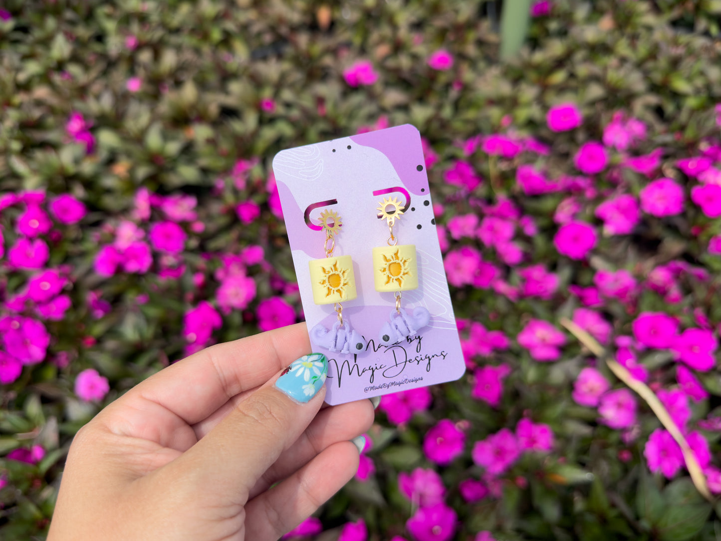 MINI Pastel Punzie Dangle Earrings