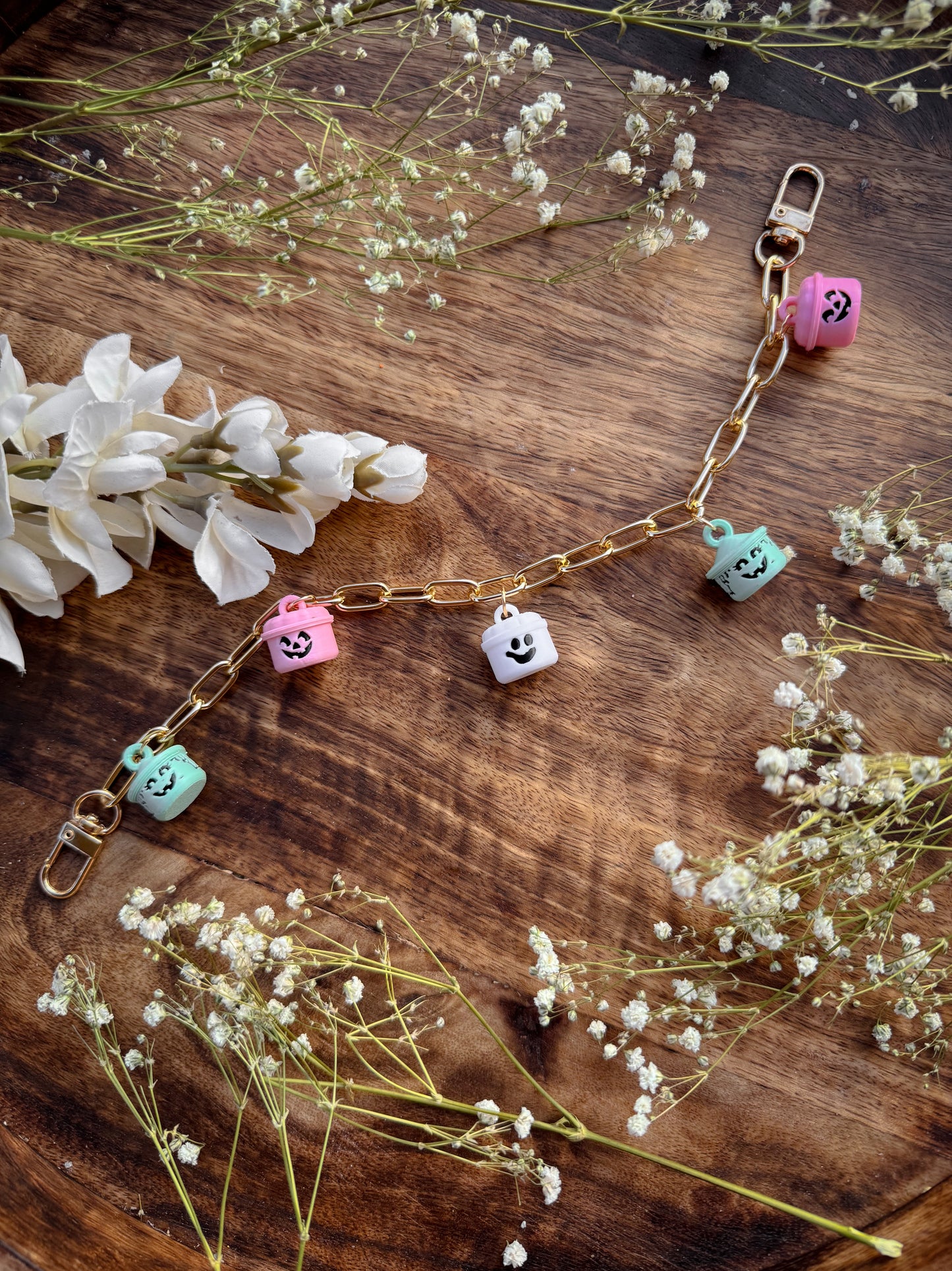 Pastel McBucket Bag Charms