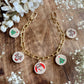 Christmas Cookie Bag Charm Chain