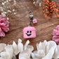 Pink Bucket Dangle Bag Charm