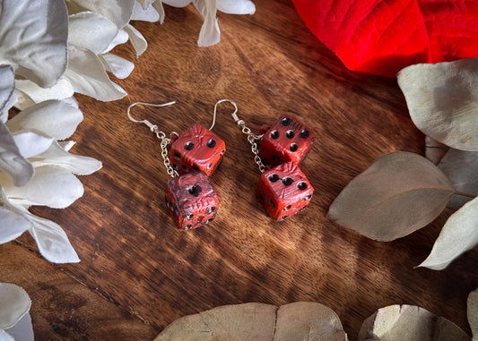 MINI Oogie Boogie Dice Earrings