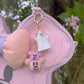 Pastel Ghosty/Dual Pumpkin Bag Charm