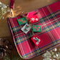 Christmas Stamp Dangle Bag Charm