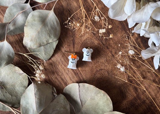 Teeny Ghosty Mouse MIX Earrings