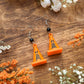 Halloween Cozy Cone Earrings