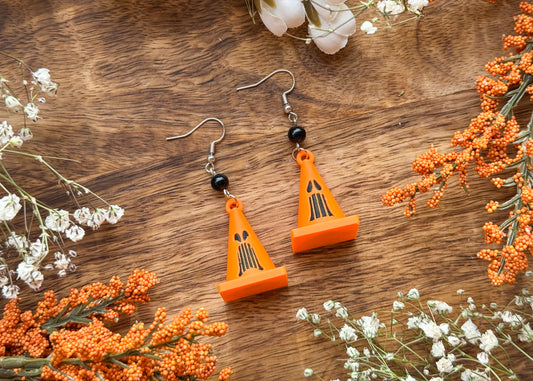 Halloween Cozy Cone Earrings