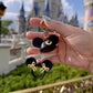 Baby Yellow Bow Mouse Dangle Bag Charm