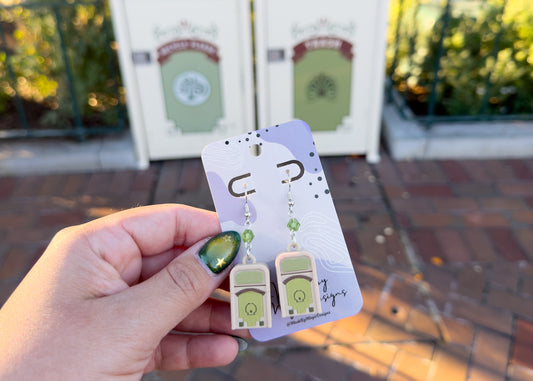 MINI Main Street Land Trash Can Earrings
