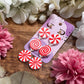 Classic Peppermint Dangle Earrings