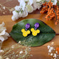 MINI Violet Lemonade Earrings